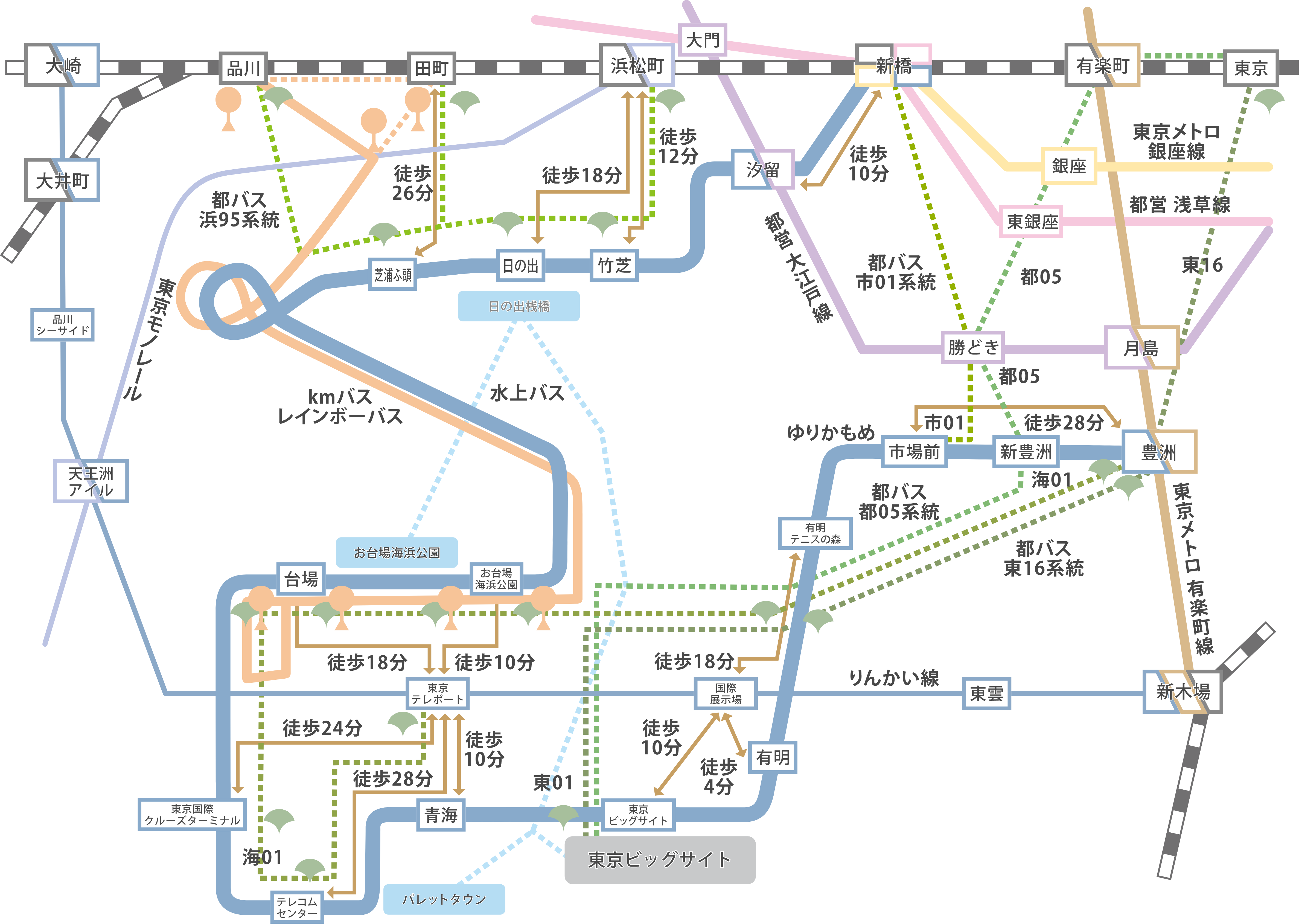 運行情報 乗車案内 株式会社ゆりかもめ