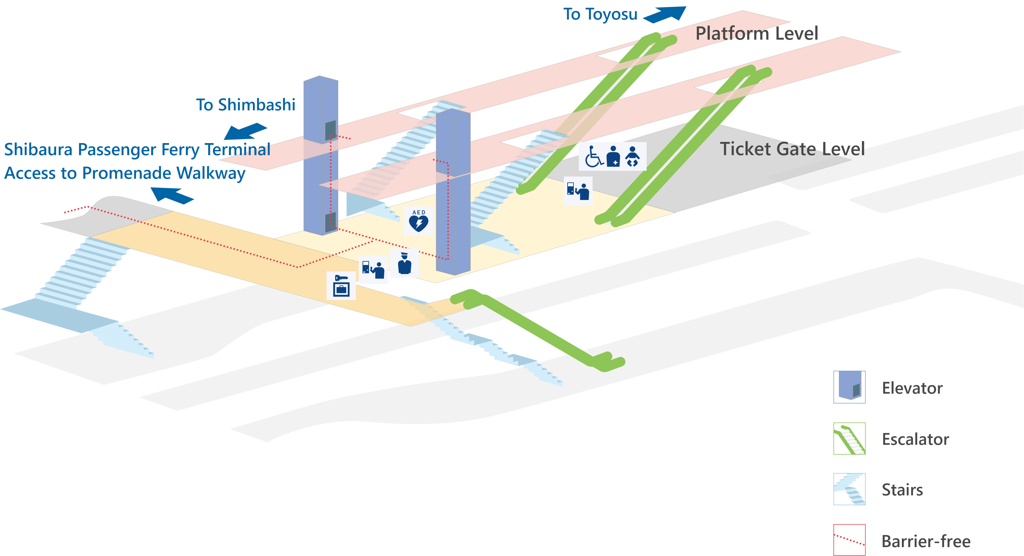 駅構内図