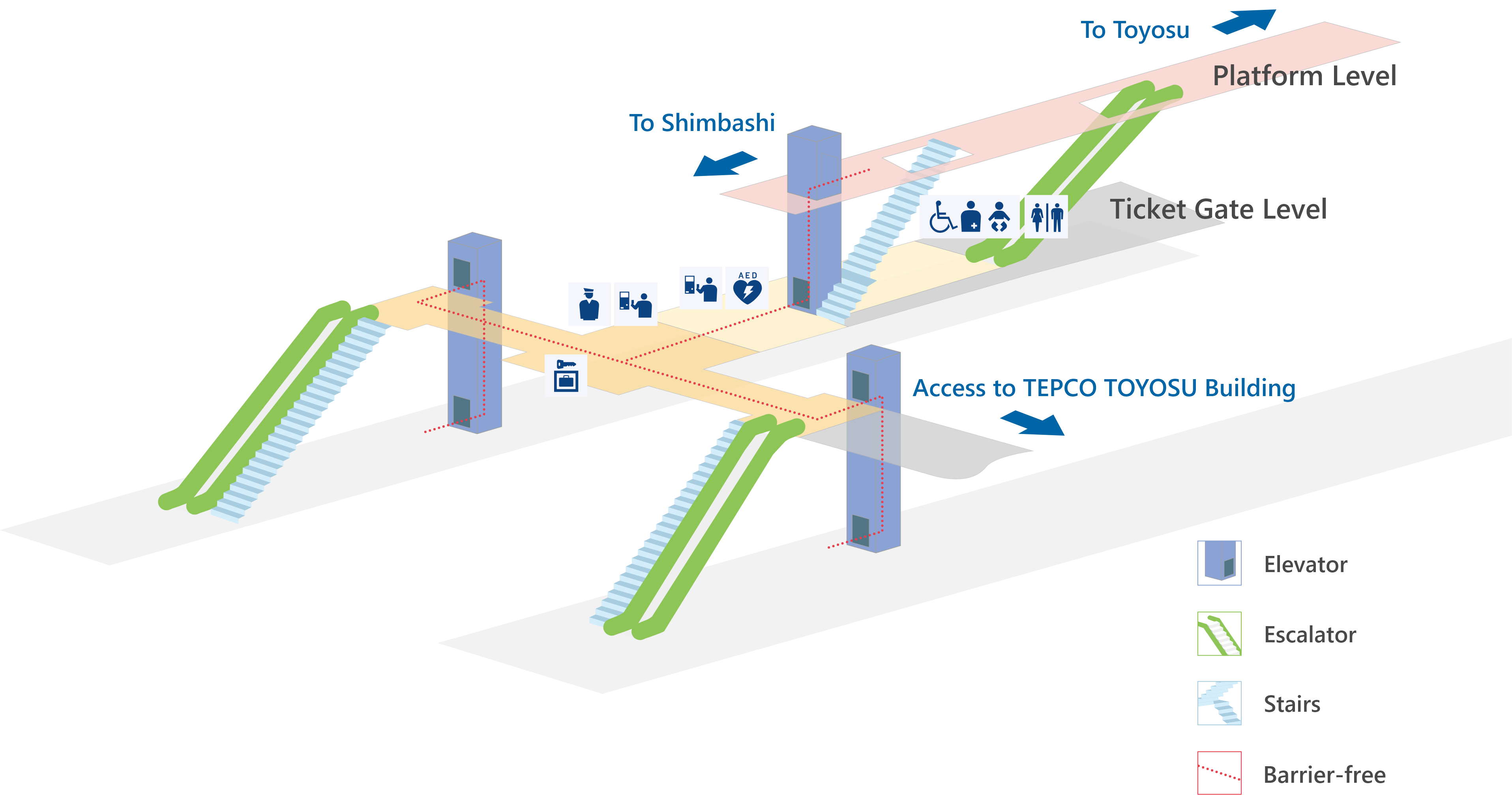 駅構内図