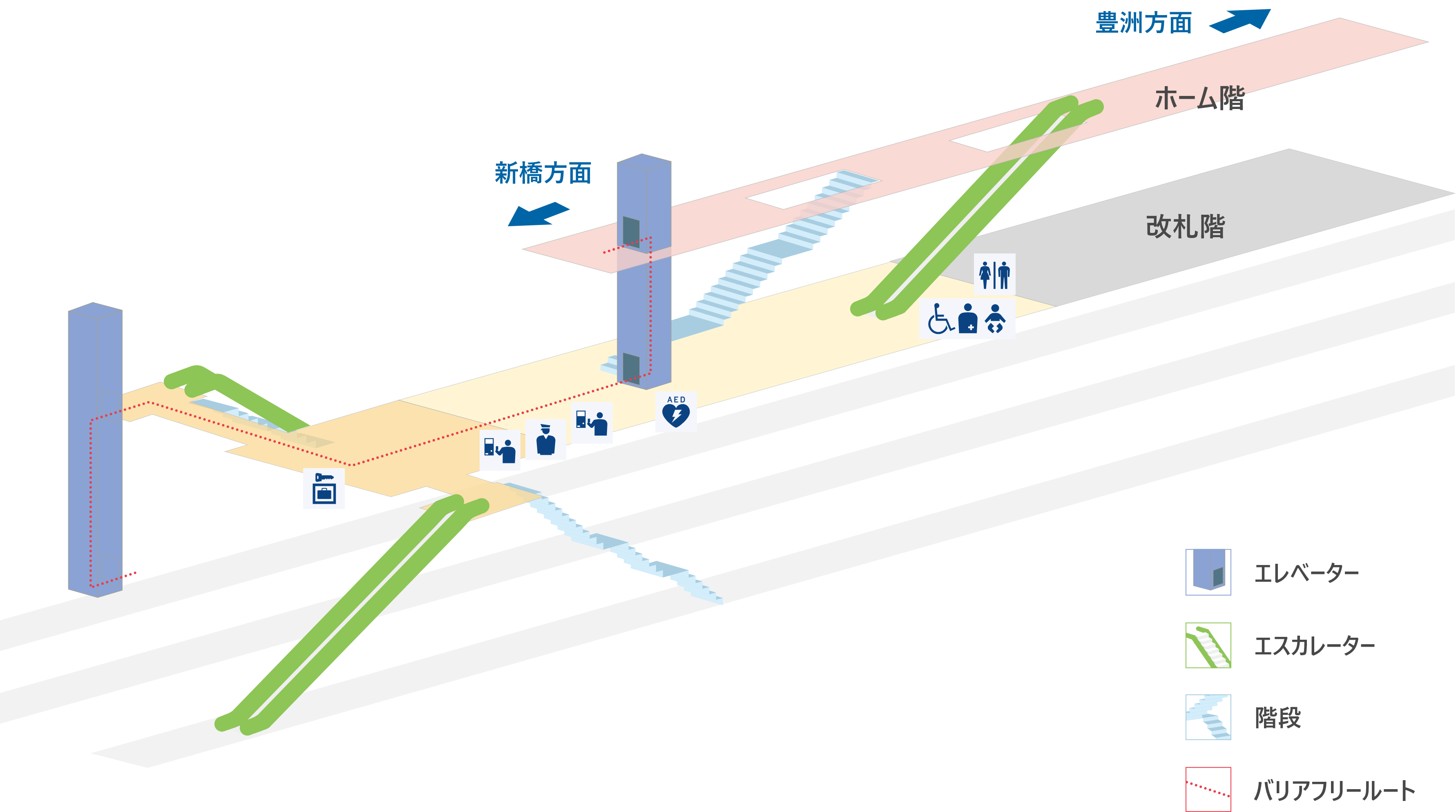 駅構内図