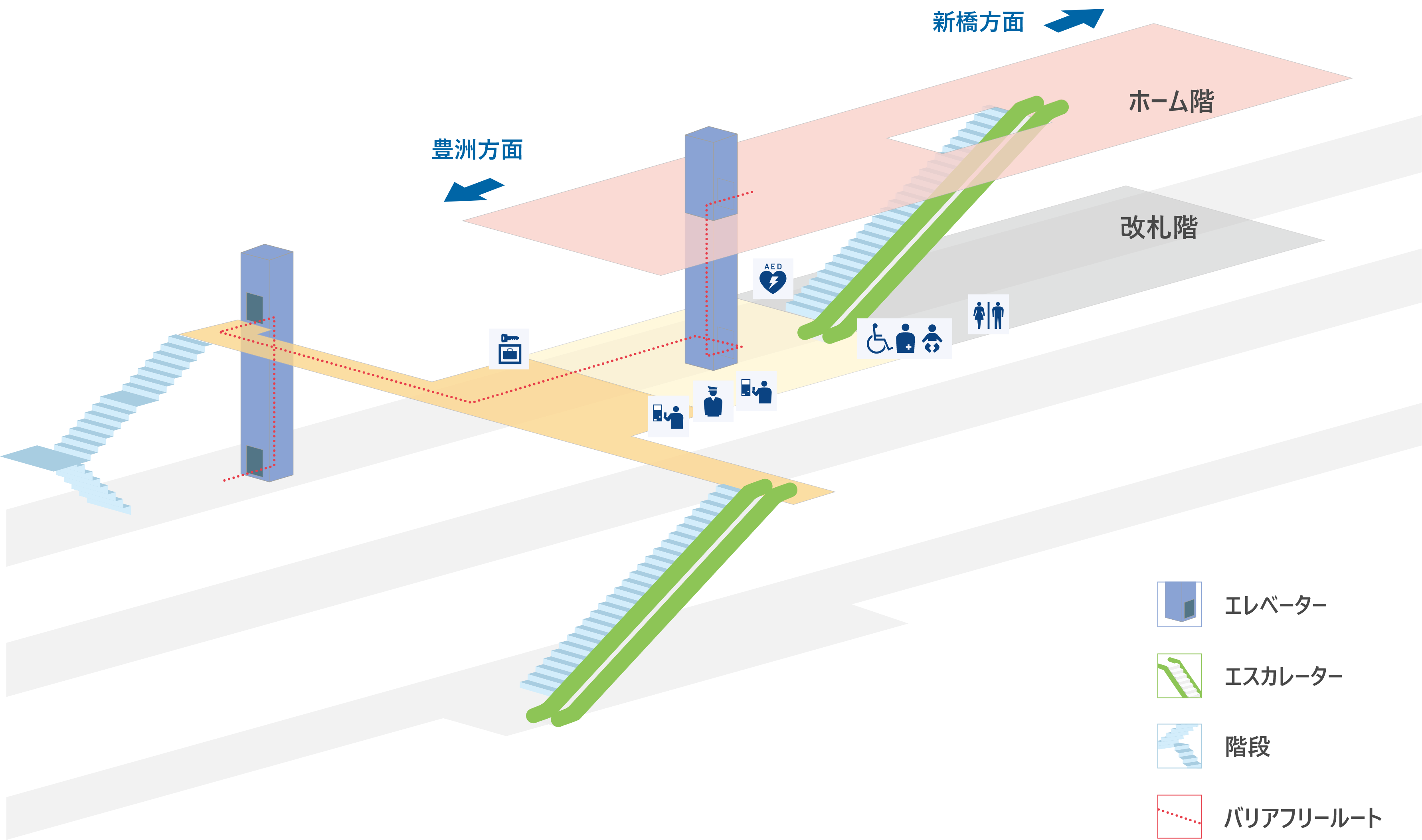 駅構内図