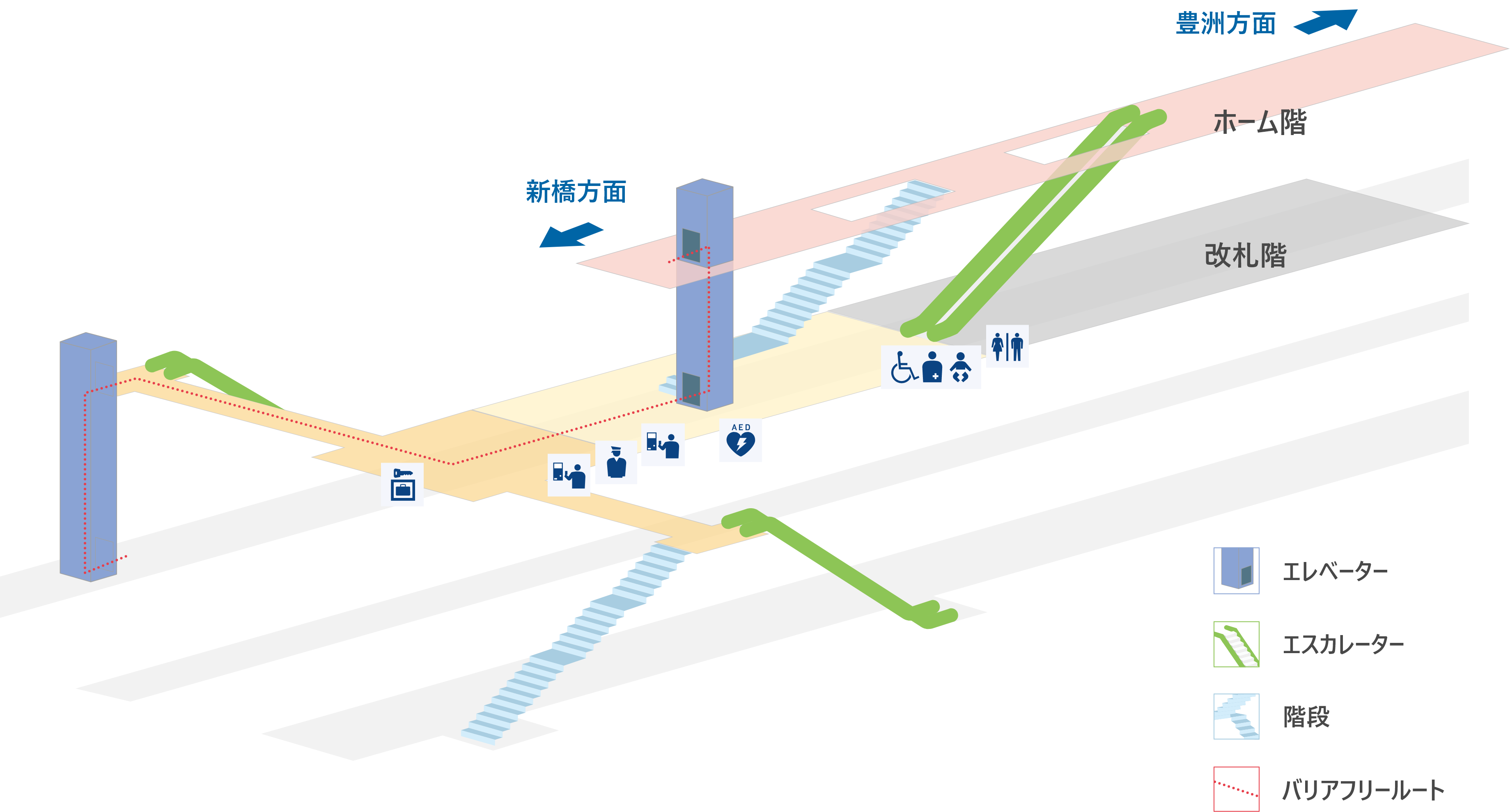 駅構内図