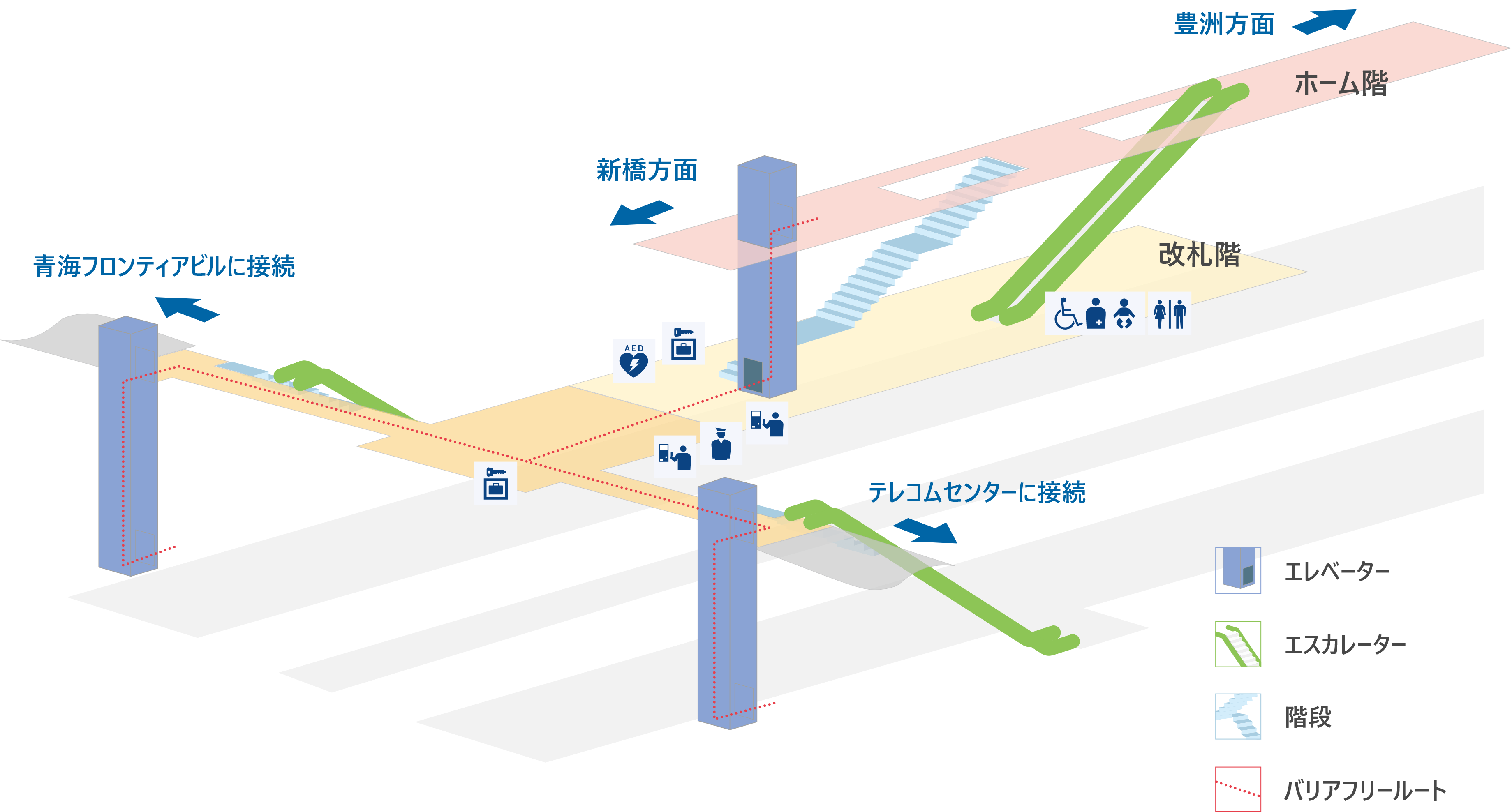 駅構内図