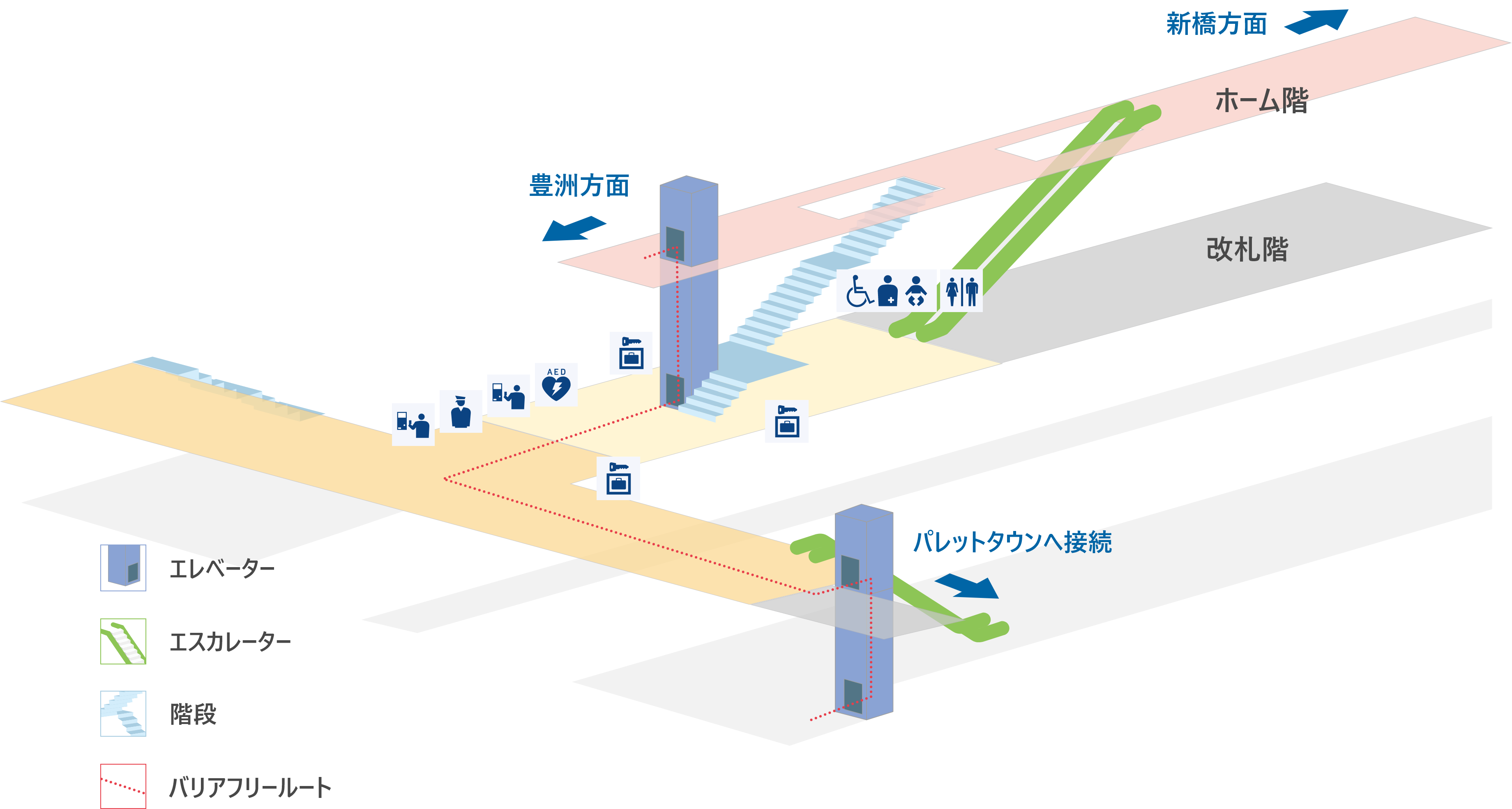 駅構内図