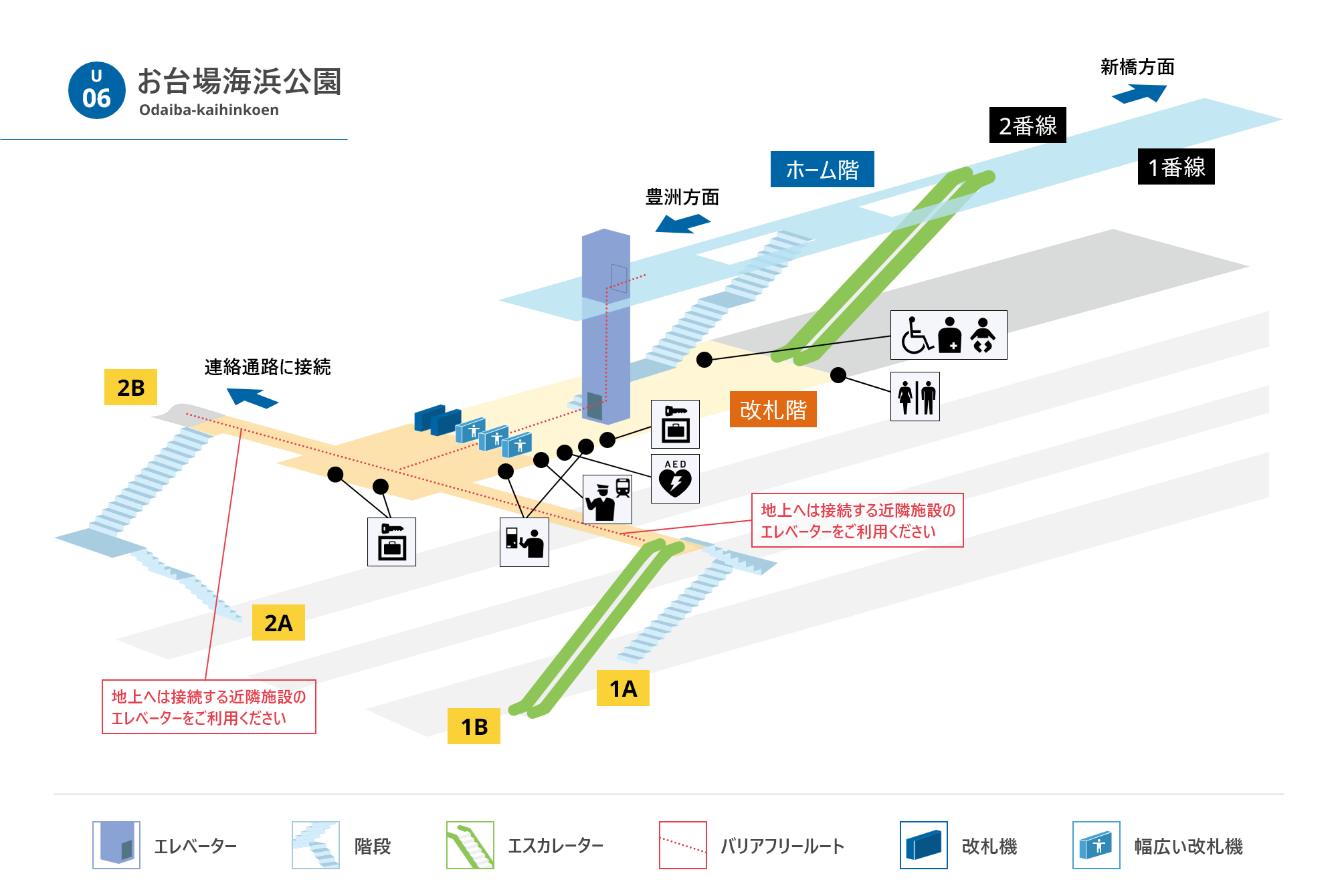 駅構内図