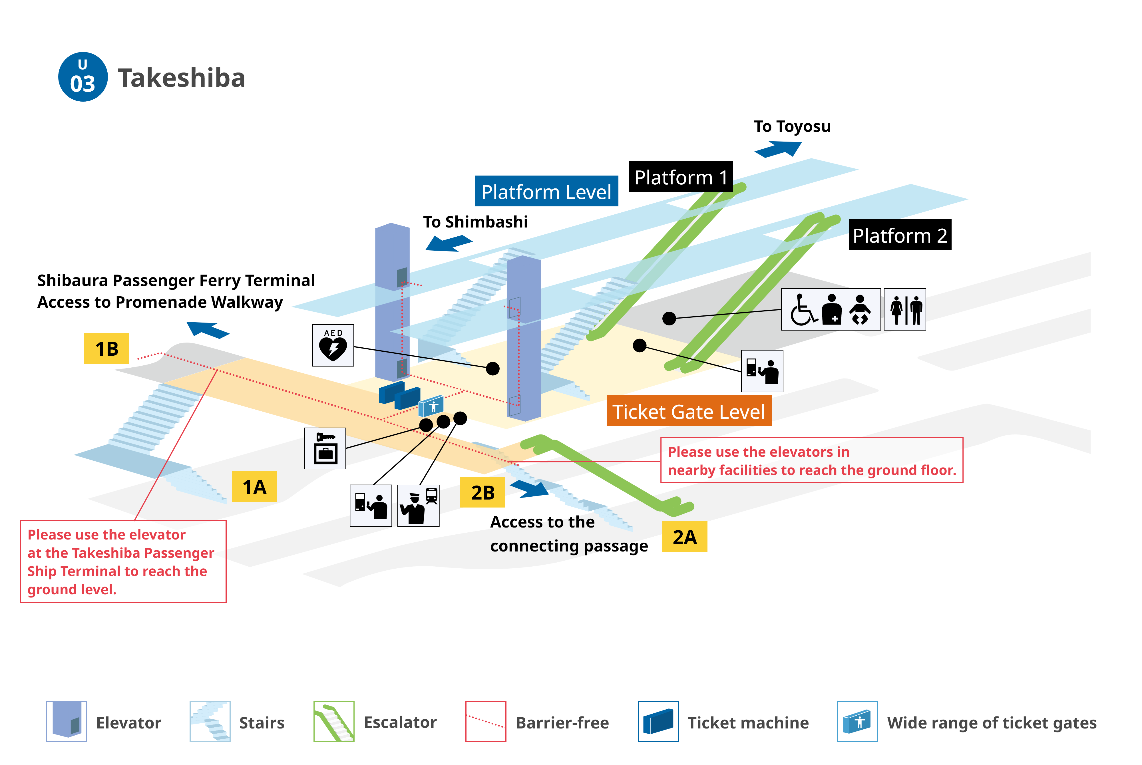 แนะนำภายในสถานี